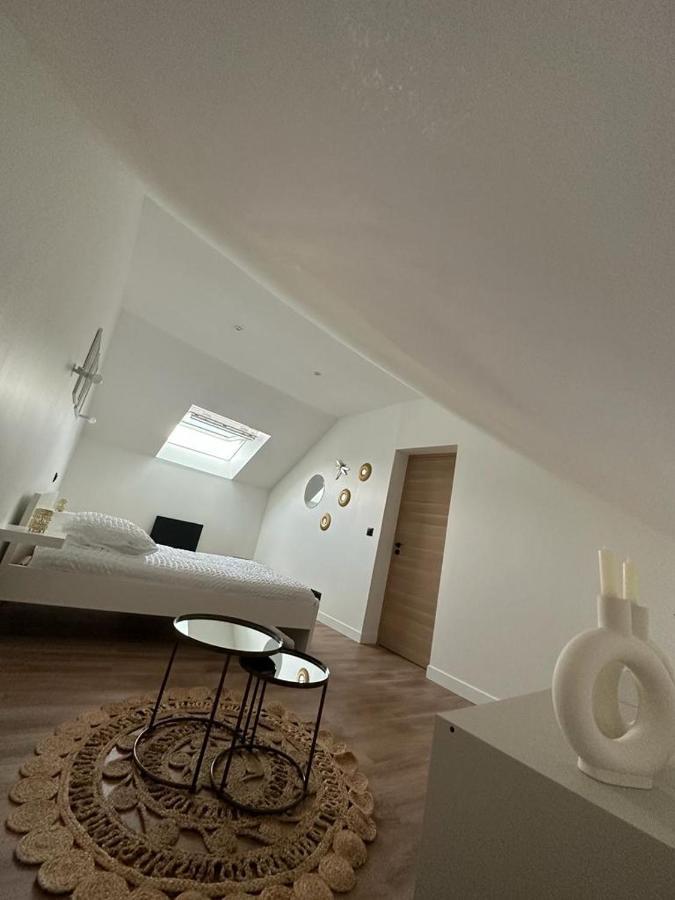 Chambres Dans Maison Neuve Au Style Chic Et Boheme Villeneuve-sous-Dammartin Kültér fotó